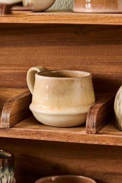 IB Laursen Krus m/hank - Kalmar Lysebrun glasur