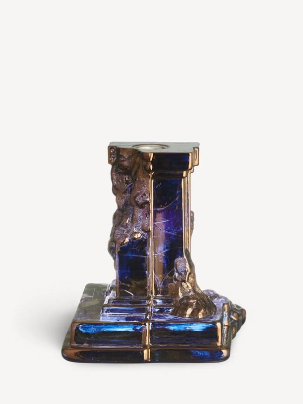 KostaBoda Rocky Baroque Lysestake, Glossy Glaze 150 mm