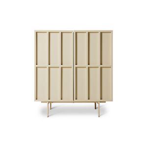 Hovedbilde HK Living Skap Glossy Cream