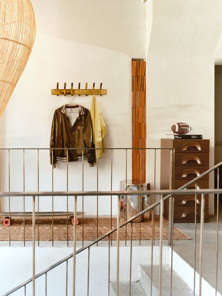 HK Living Kommode med 6 skuffer Brun