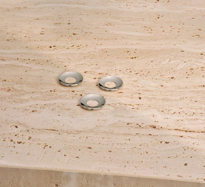 STOFF Nagel Cuff Chrome 3pk