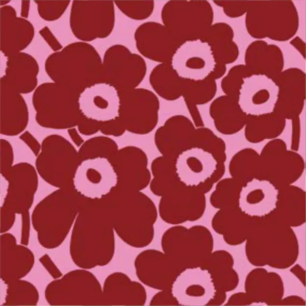 Marimekko Unikko Serviett Lunsj Pink Pink