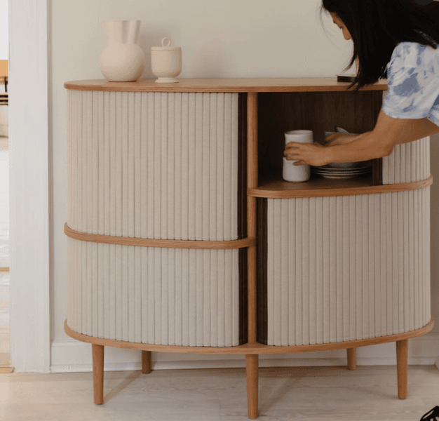 Umage Audacious Highboard Skap Eik/White Sands