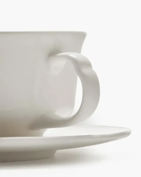 Serax Coffee Cup White Silhouette - Sergio Herman