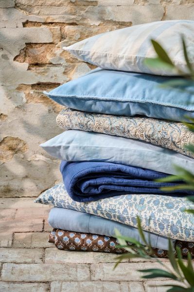 Ib Laursen Pute Lin Cornflower 50x50