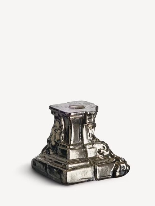 Hovedbilde KostaBoda Rocky Baroque Lysestake, Glossy Glaze 95 mm