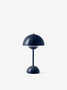Hovedbilde &tradition Flowerpot VP9 Oppladbar Bordlampe Steel Blue